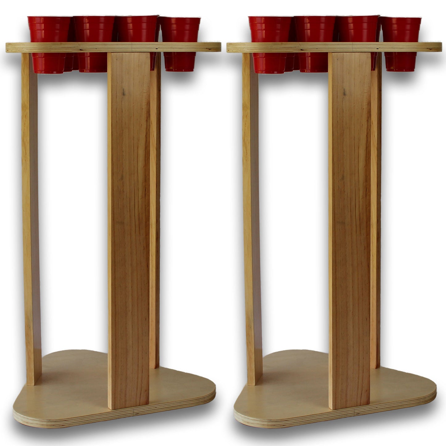 Timber Fun Games Party Package Mini Porta-Pong Portable Beer Pong Cornhole Bag Toss Game