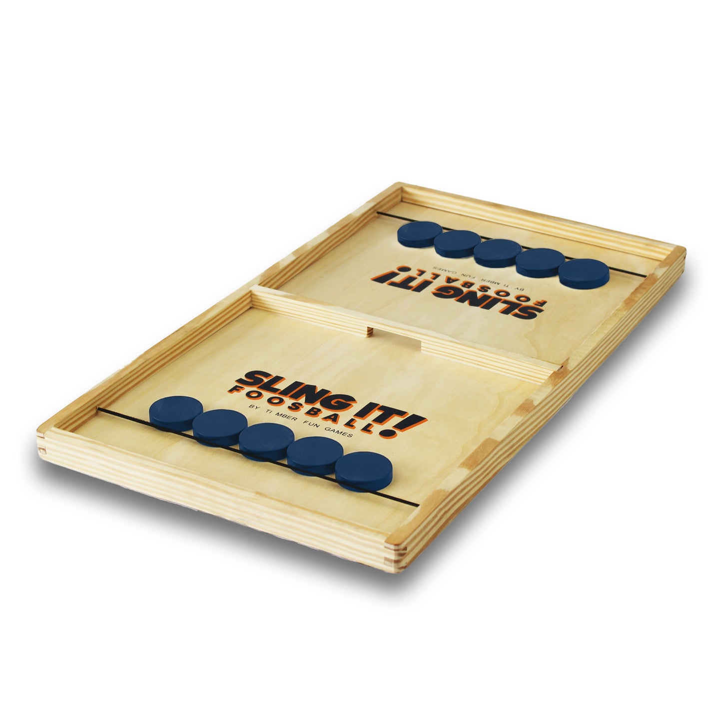 Sling It Foosball All Ages Tabletop Timber Game