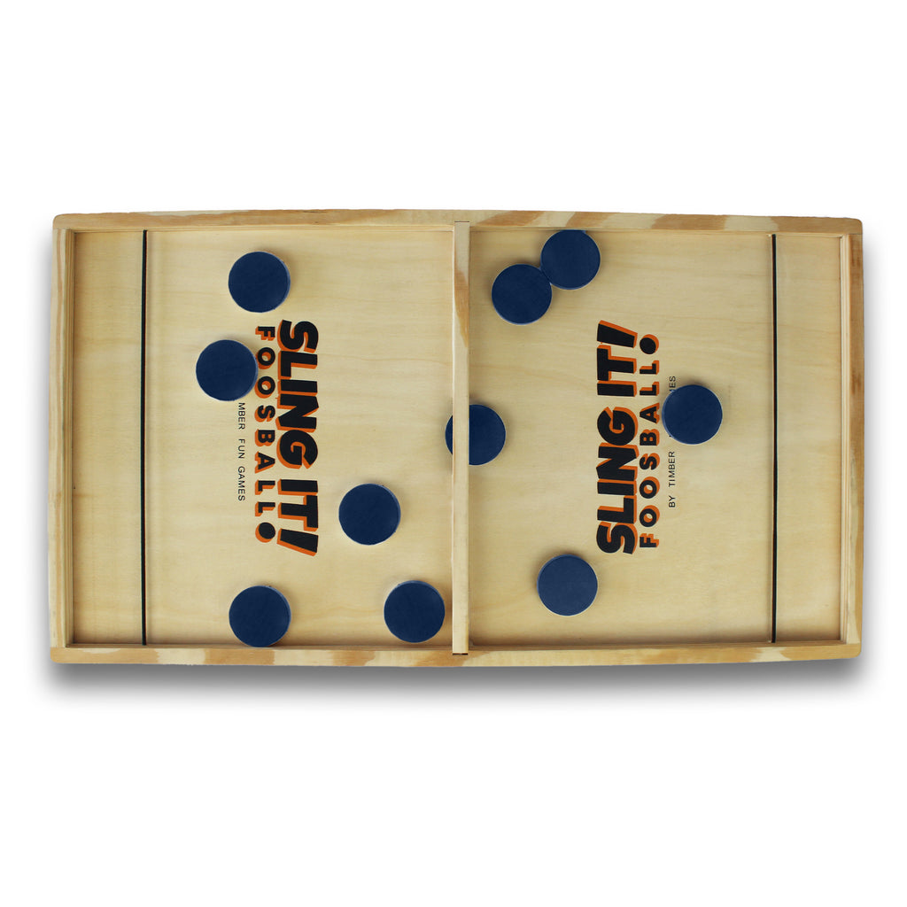 Sling It Foosball All Ages Tabletop Timber Game