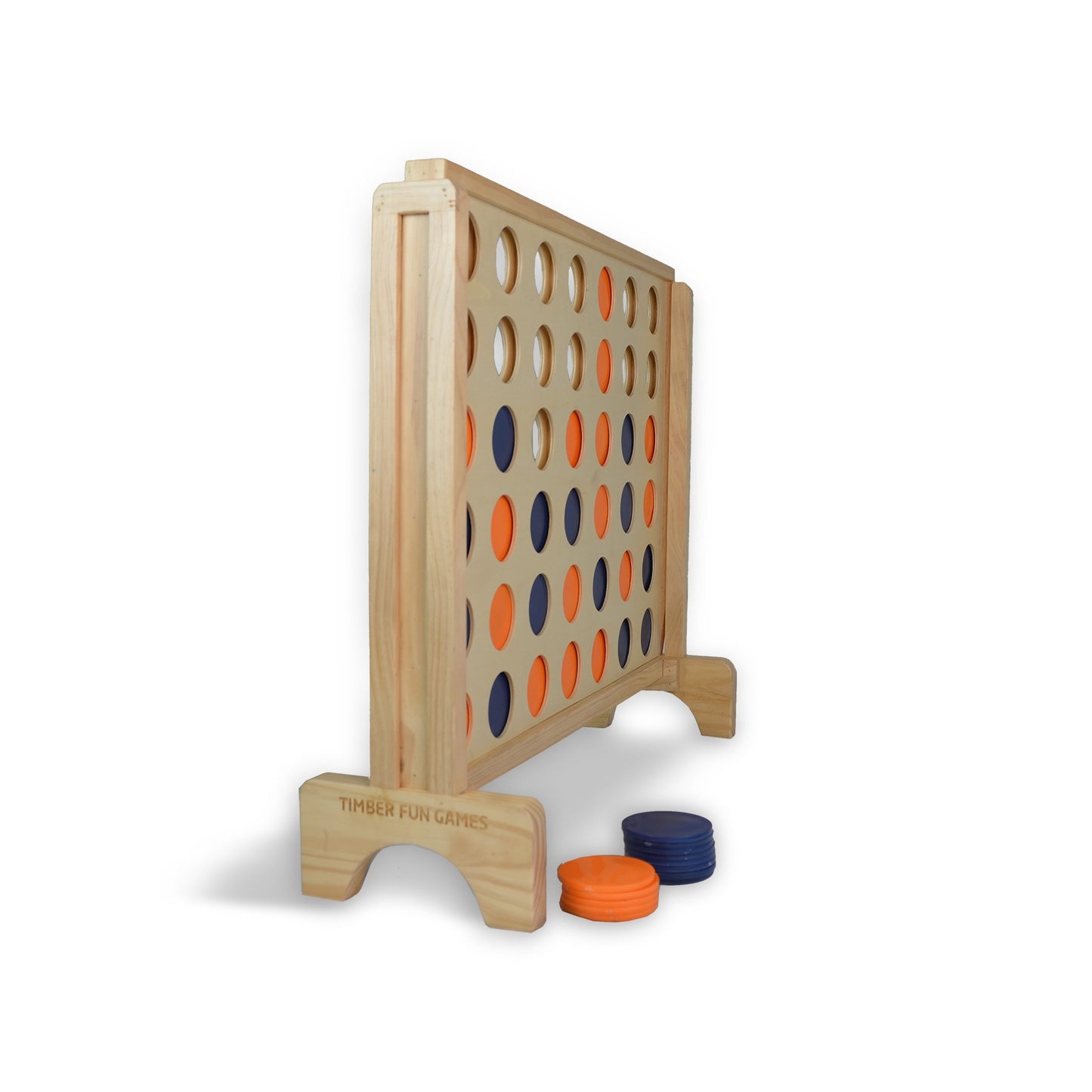 Giant Connect 4 Four In A Row Wooden Garden Yard Garden Game
