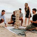 Giant Tumble Tower Jenga Wooden Garden Lawn Game