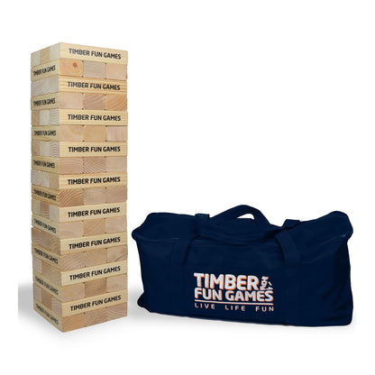 Giant Jenga Tumble Tower Wooden Garden Yard Garden Game