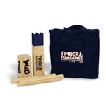 Kubb Viking Chess Wooden Garden Lawn Game