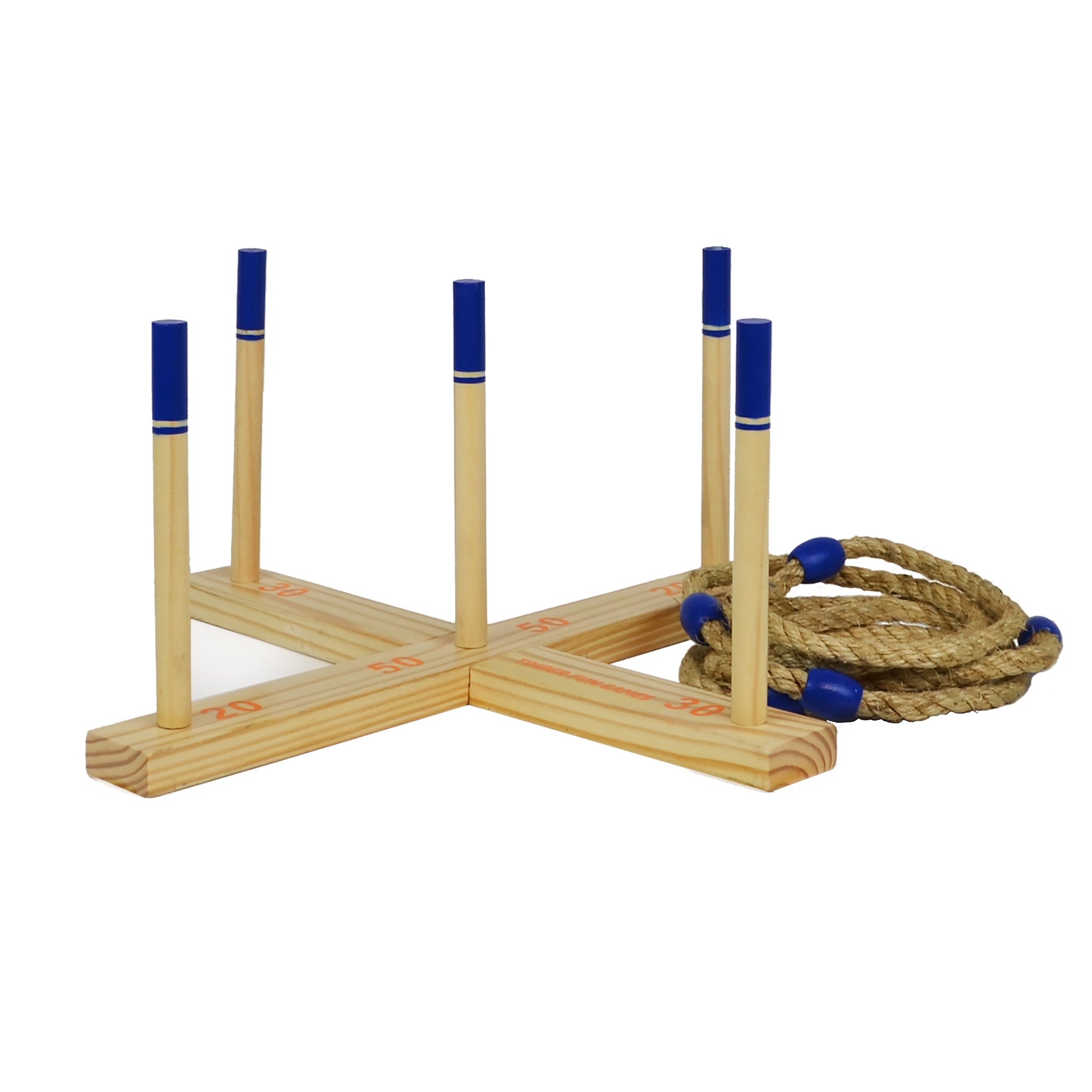 Giant Ring Toss Quoits Wooden Garden Lawn Game
