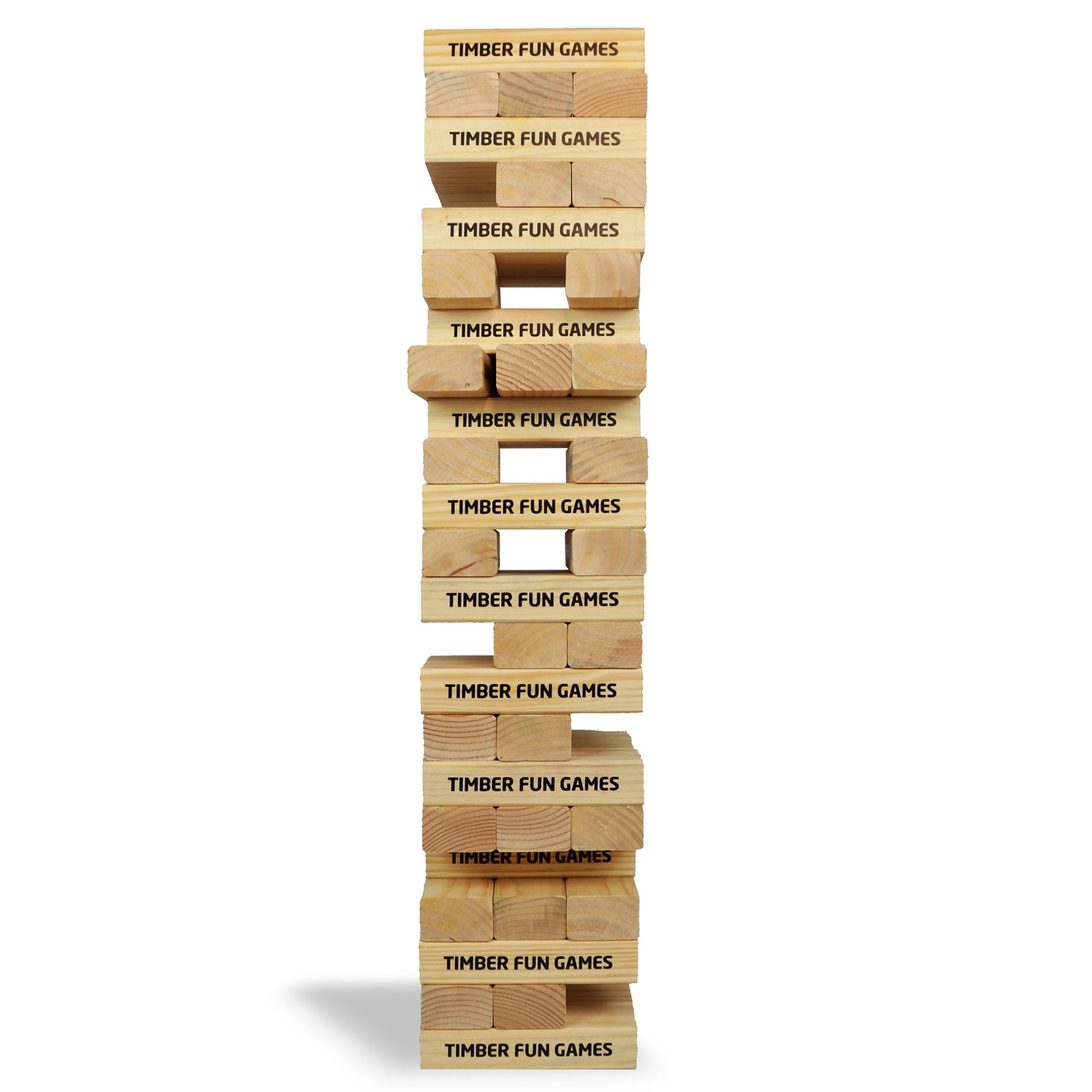 Giant Tumble Tower Jenga Wooden Garden Lawn Game